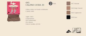 OMSA    085- 085 calzino donna velato donna lycra 20 - Fratelli Parenti